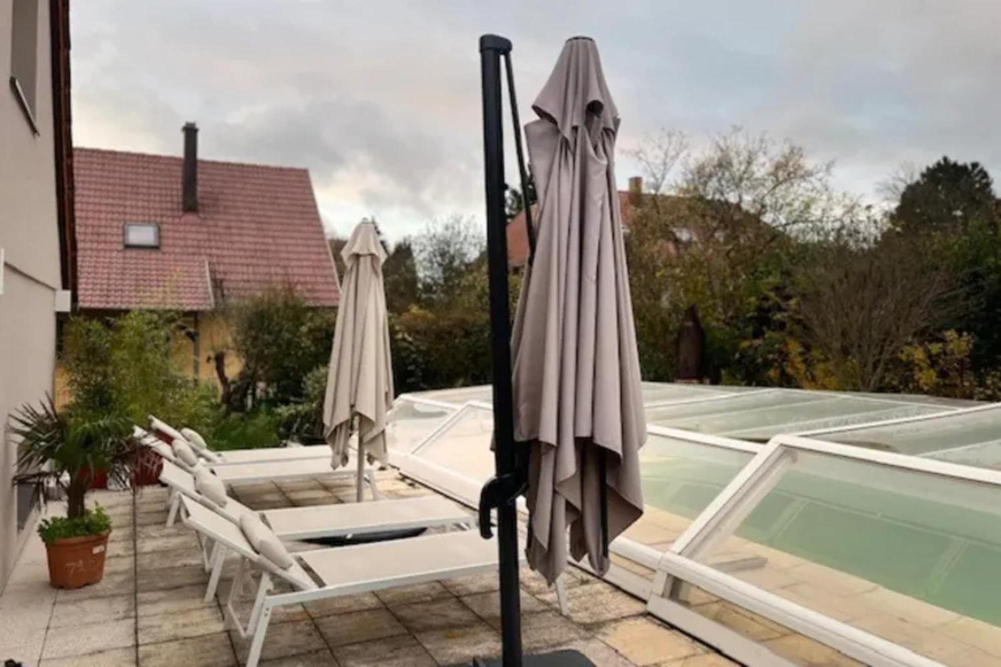 Soh Rent Villa Piscine Proche Strasbourg Tv - Wifi - Parking Lampertheim Bagian luar foto
