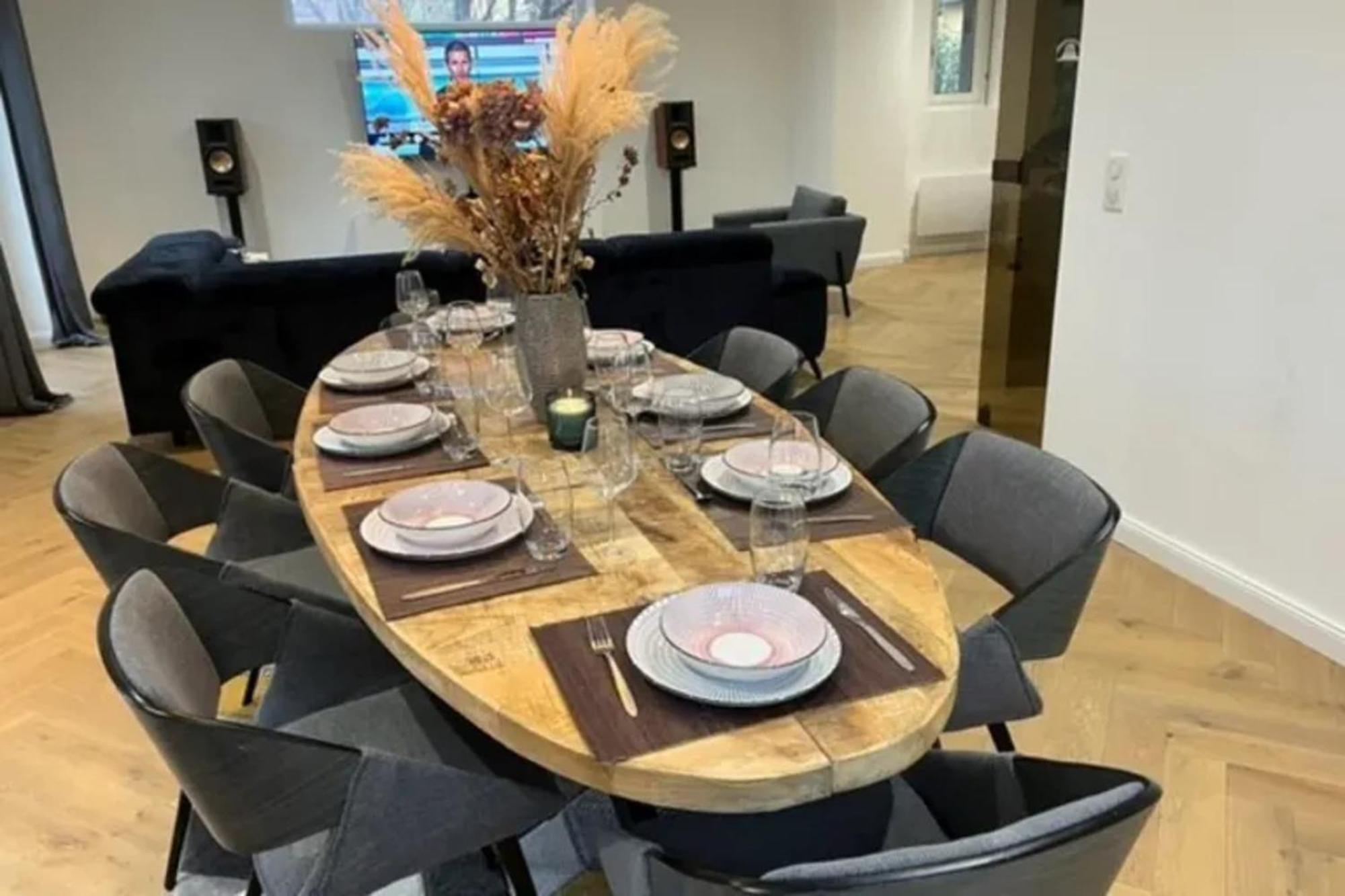 Soh Rent Villa Piscine Proche Strasbourg Tv - Wifi - Parking Lampertheim Bagian luar foto